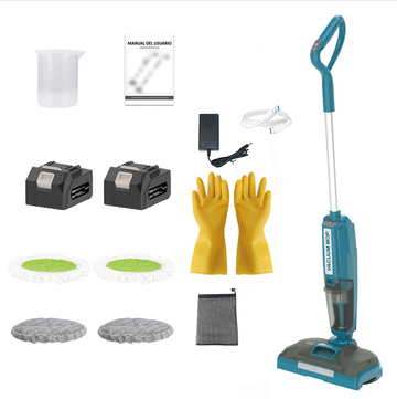 Lemolifys Cordless Vacuum Mop, Multi-Surface Hard Floor Cleaner, Wey Dry Vacuum for Hard Floors & Area Rugs